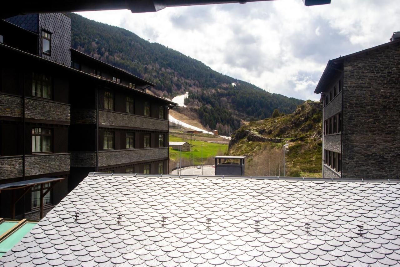 Cosy Apartment With Mountain View In El Tarter 45 M² Terrace Exterior photo